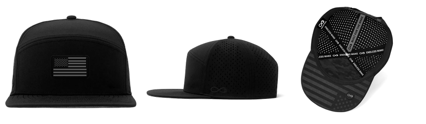 American Flag-Flat Brim